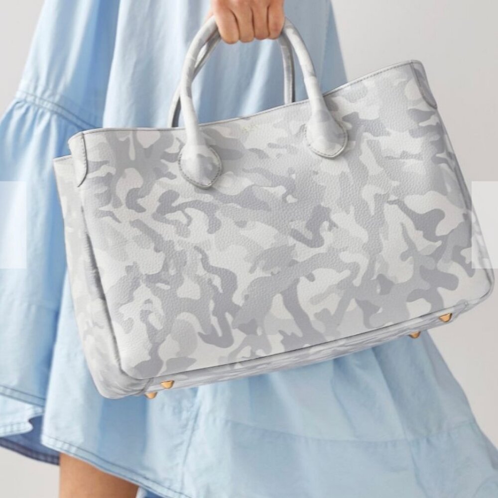 Mark & Graham Elisabetta Slouch Handbag in Camo - Picture 2 of 14